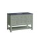 James Martin Vanities Breckenridge 48in Single Vanity, Smokey Celadon w/ 3 CM Charcoal Soapstone Top 330-V48-SC-3CSP - alternate 2